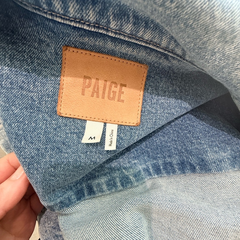 PAIGE Rowan Women's Denim Jacket - Picture 8 of 8